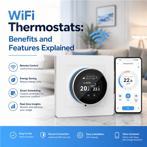 „WiFi“ termostatai: paaiškinti privalumai ir savybės