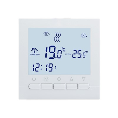 Skaitmeninis sieninis kambario termostatas katilui su akumuliatoriaus galia BOT313W