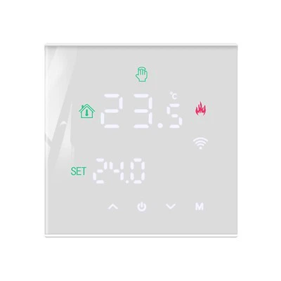 Balto jutiklinio ekrano katilo termostatas TGW60-WIFI-WPB